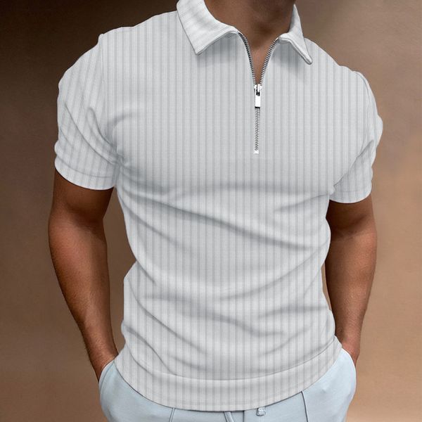 men's polos athletic striped polo shirt summer turndowncollar male shortsleeve solid color bodycon zip tunic casual daily wear 230720, White;black
men's polos athletic striped polo shirt summer turndowncollar male shortsleeve solid color bodycon zip tunic casual daily wear 230720, White;black