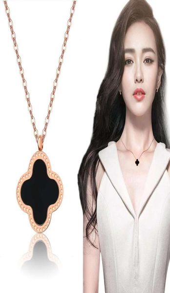 wholale ladi clover shell pendant stainls steel rose gold women necklace5717647, Silver
wholale ladi clover shell pendant stainls steel rose gold women necklace5717647, Silver