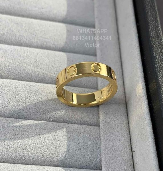 band rings 18k 36mm love ring v gold material will never fade narrow ring without diamonds luxury brand official reproductions wi5778505, Silver
band rings 18k 36mm love ring v gold material will never fade narrow ring without diamonds luxury brand official reproductions wi5778505, Silver