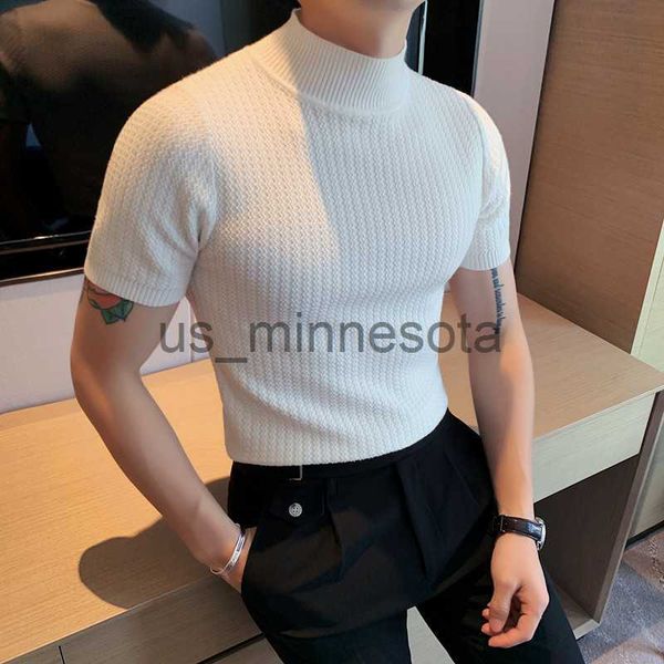 men's sweaters men short sleeve knitted sweater 2022 spring new turtleneck solid color casual stretched slim fit homme pullovers men�, White;black
men's sweaters men short sleeve knitted sweater 2022 spring new turtleneck solid color casual stretched slim fit homme pullovers men�, White;black
