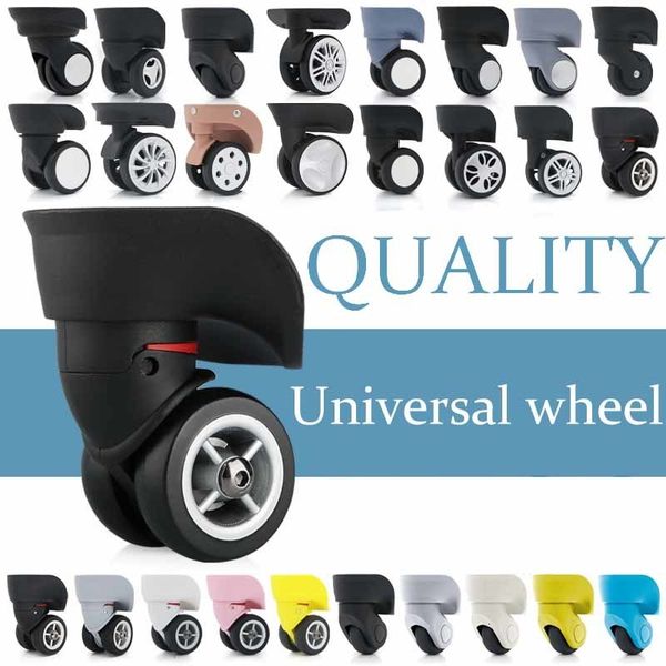 bag parts accessories universal wheel luggage makeup suitcase accessories in wheels trolley fashion suitcase accessory rolling wheels repair, Black
bag parts accessories universal wheel luggage makeup suitcase accessories in wheels trolley fashion suitcase accessory rolling wheels repair, Black