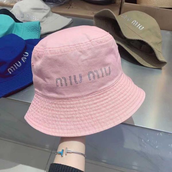 chaopai diamond miu letter fisherman hat women's spring and summer versatile show face small sunshade sunscreen, Blue;gray
chaopai diamond miu letter fisherman hat women's spring and summer versatile show face small sunshade sunscreen, Blue;gray