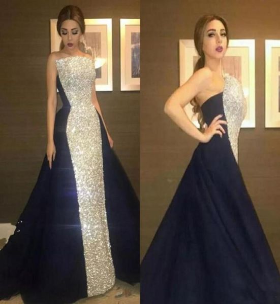 sparkling strapless prom dresses long sequined lace and satin celebrity evening dress back zipper formal red carpet dresses party 6535303, Black
sparkling strapless prom dresses long sequined lace and satin celebrity evening dress back zipper formal red carpet dresses party 6535303, Black