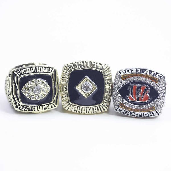 1981 1988 2021 cincinnati tiger afc all-american champion ring set 3 pcs, Silver
1981 1988 2021 cincinnati tiger afc all-american champion ring set 3 pcs, Silver
