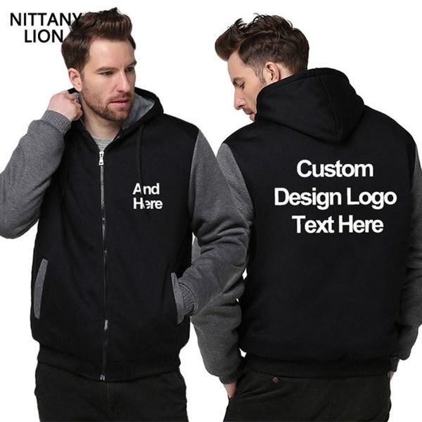 men's hoodies sweatshirts custom mens hoodies diy print design hoodie autumn winter fleece thicken outdoor coat jacket sweatshirts drop, Black
men's hoodies sweatshirts custom mens hoodies diy print design hoodie autumn winter fleece thicken outdoor coat jacket sweatshirts drop, Black