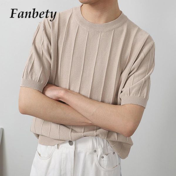 men s t shirts korean style ice silk knitted t shirt summer solid color o neck pullover fashion men short sleeve knitwear 230721, White;black
men s t shirts korean style ice silk knitted t shirt summer solid color o neck pullover fashion men short sleeve knitwear 230721, White;black