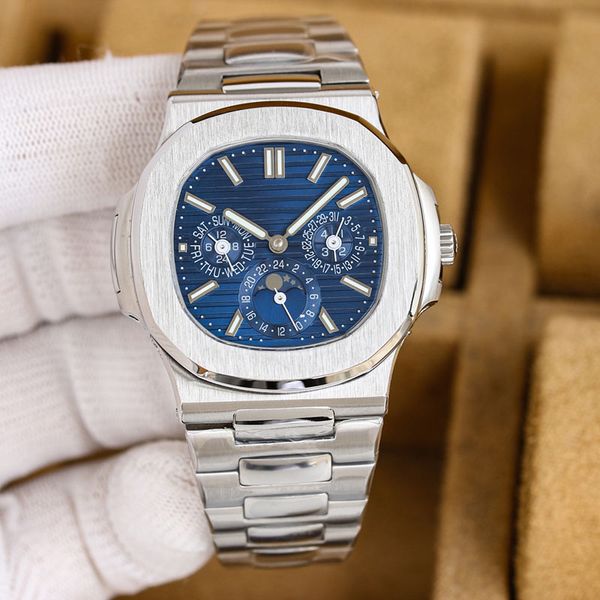 watch mens watch automatic mechanical movement silver stainless steel bracelet sapphire waterproof design 40mm moon phase, Slivery;brown
watch mens watch automatic mechanical movement silver stainless steel bracelet sapphire waterproof design 40mm moon phase, Slivery;brown
