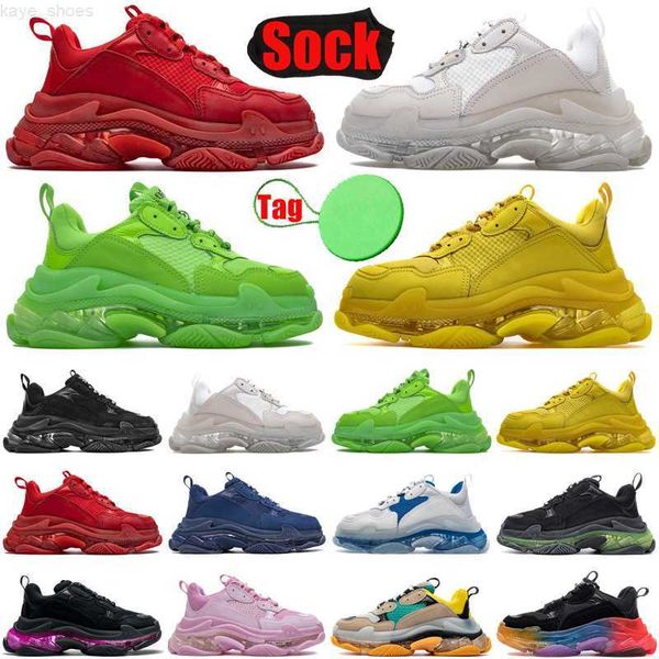 designer shoes triple s clear sole for men women casual platform sneakers black white mens trainers shoe luxury plate-forme top
designer shoes triple s clear sole for men women casual platform sneakers black white mens trainers shoe luxury plate-forme top