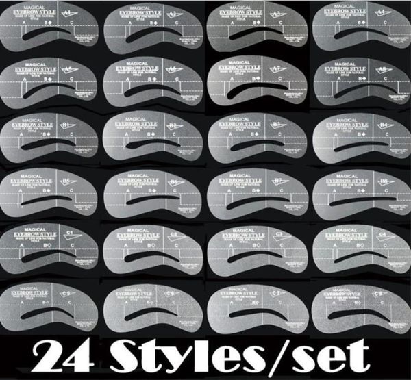 200 packs magical 24 styles eyebrow stencil tool makeup styles eye brow template shaper make up tool8138426
200 packs magical 24 styles eyebrow stencil tool makeup styles eye brow template shaper make up tool8138426