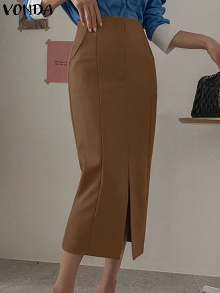 skirts vonda women elegant long skirt 2023 summer solid midi casual loose ol office zipper fashion split party oversized 230720, Black
skirts vonda women elegant long skirt 2023 summer solid midi casual loose ol office zipper fashion split party oversized 230720, Black