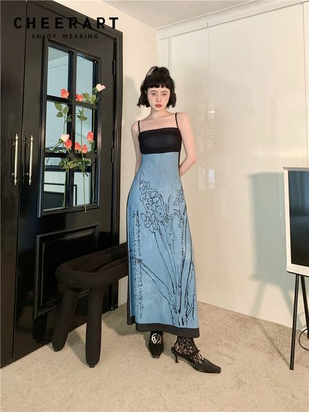 basic casual dresses cheerart wash painting vintage mesh patchwork tunics long maxi dress for women summer backless a line slip clothes 2307, Black;gray
basic casual dresses cheerart wash painting vintage mesh patchwork tunics long maxi dress for women summer backless a line slip clothes 2307, Black;gray
