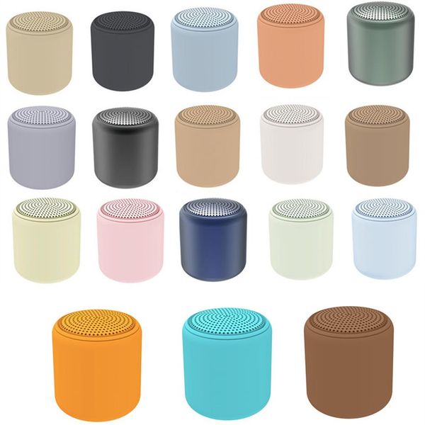Image of Macaron Mini Wireless Bluetooth Speaker Stereo Speaker Portable Waterproof Built-in Microphone Supported Music Subwoofer Mp3 Playe272r