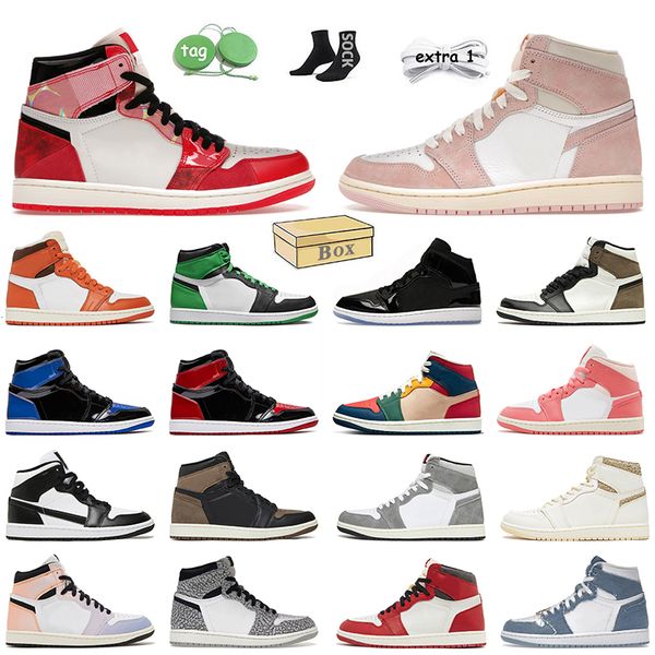 new og original 1s basketball shoes jumpman 1 lost and found craft sail unc toe washed pink palomino mid space jam skyline strawberries and
new og original 1s basketball shoes jumpman 1 lost and found craft sail unc toe washed pink palomino mid space jam skyline strawberries and