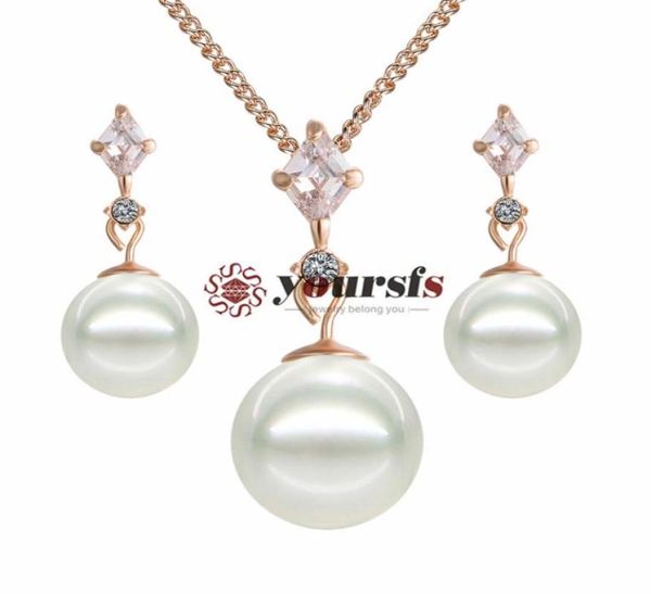yoursfs 18k rose gold plated ladyhood pearl necklace and hoop earring use austrian crystal bridal jewelry set2835757, Black
yoursfs 18k rose gold plated ladyhood pearl necklace and hoop earring use austrian crystal bridal jewelry set2835757, Black