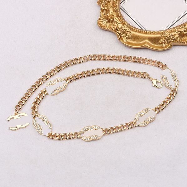 20style luxury designer necklace pendant necklaces designers classic pendant thick chain stainless steel letter for women wedding jewelry no, Silver
20style luxury designer necklace pendant necklaces designers classic pendant thick chain stainless steel letter for women wedding jewelry no, Silver