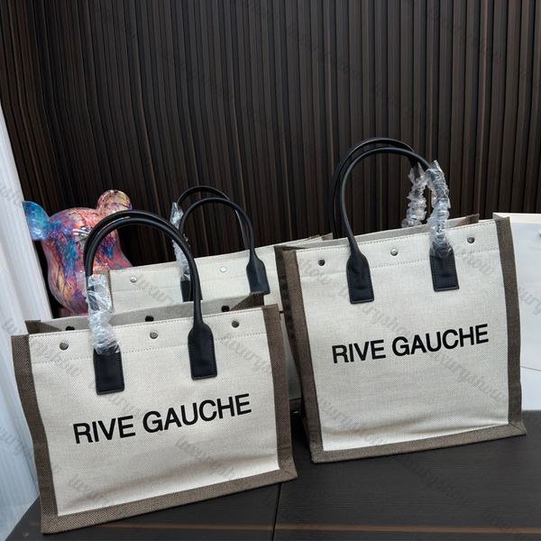 women men designer tote bag canvas with leather rives gauches luxury handbags large capacity shopping bags underarm fashion classic totes ba
women men designer tote bag canvas with leather rives gauches luxury handbags large capacity shopping bags underarm fashion classic totes ba