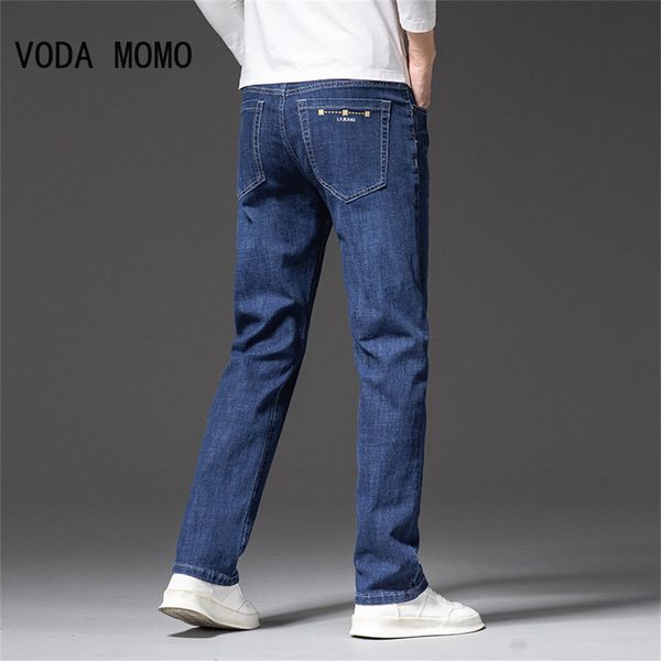 men's jeans autumn men regular fit stretch classic style smoky gray fashion casual denim pants male brand trousers blue 230720
men's jeans autumn men regular fit stretch classic style smoky gray fashion casual denim pants male brand trousers blue 230720