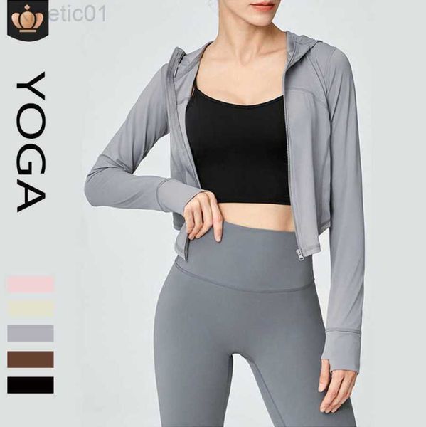 2023 desginer alo yoga jacket alocoat women's double layer breathable hooded cardigan dress long sleeve slim fit running top, Black;brown
2023 desginer alo yoga jacket alocoat women's double layer breathable hooded cardigan dress long sleeve slim fit running top, Black;brown
