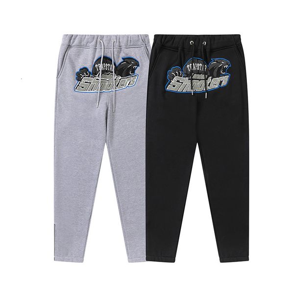 men's pants trapstar drawstring sweatpants tiger head towel embroidered men women oversize trousers 230720, Black
men's pants trapstar drawstring sweatpants tiger head towel embroidered men women oversize trousers 230720, Black