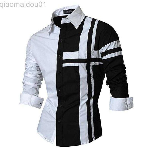men's casual shirts jeansian men's dress shirts casual stylish long sleeve designer button down z014 black2 l230721, White;black
men's casual shirts jeansian men's dress shirts casual stylish long sleeve designer button down z014 black2 l230721, White;black