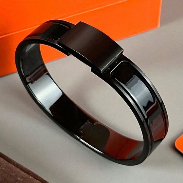12mm bracelet mens bracelets black bangle for men women designer braclets enamel damen gold silver bangles pulsera bracciale oro bracciali p
12mm bracelet mens bracelets black bangle for men women designer braclets enamel damen gold silver bangles pulsera bracciale oro bracciali p