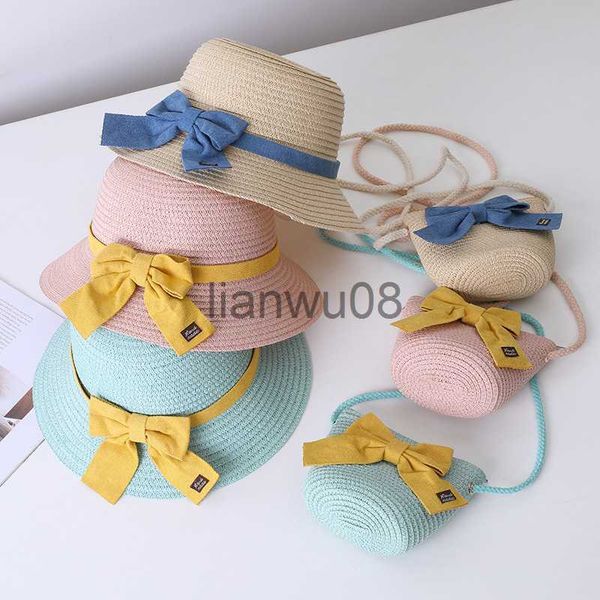 caps hats summer straw hat bag girl mother woven pot hat big brim fisherman beach children 2 piecesset x0810, Yellow
caps hats summer straw hat bag girl mother woven pot hat big brim fisherman beach children 2 piecesset x0810, Yellow
