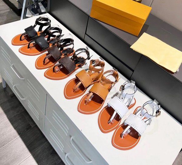 designer women horizon sandals ankle buckle slippers natural monograms perforated calf leather casual sandal summer luxury fashion ladies be, Black
designer women horizon sandals ankle buckle slippers natural monograms perforated calf leather casual sandal summer luxury fashion ladies be, Black