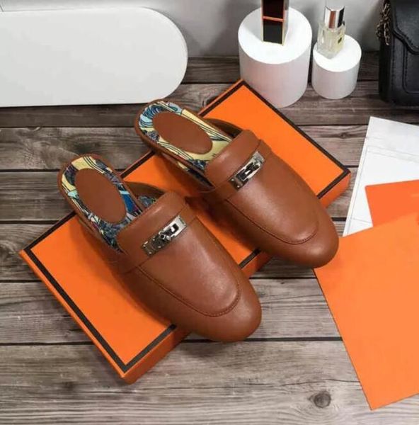 luxury designer sandal slippers genuine leather oz mules woman sandals princetown metal chain shoe women loafers outdoor lady slipper 35-42, Black
luxury designer sandal slippers genuine leather oz mules woman sandals princetown metal chain shoe women loafers outdoor lady slipper 35-42, Black
