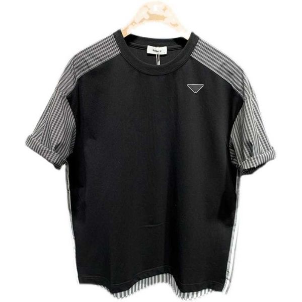 summer women patchwork striped casual loose short sleeve, polyester fabric breathable not ball, patchwork short sleeve simple casual classic, White
summer women patchwork striped casual loose short sleeve, polyester fabric breathable not ball, patchwork short sleeve simple casual classic, White