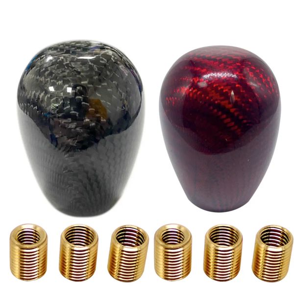 real carbon fiber universal car gear shift knob shifter lever round ball shapezz
real carbon fiber universal car gear shift knob shifter lever round ball shapezz