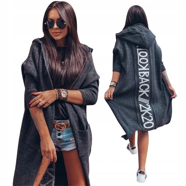 2023 new women's sweaters women's knit t-shirt classic designer fashion back letter coat long knitted print long sleeved sweater, White;black
2023 new women's sweaters women's knit t-shirt classic designer fashion back letter coat long knitted print long sleeved sweater, White;black