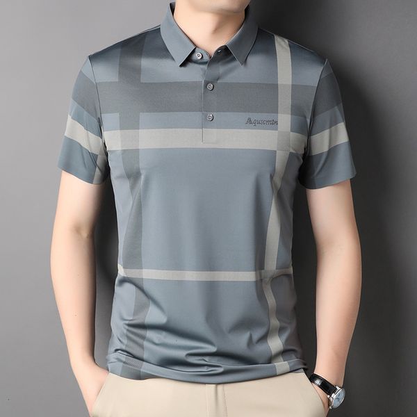 men s polos mlshp summer short sleeve mens polo shirts luxury loose wide striped business casual thin male fashion man tees 4xl 230721, White;black
men s polos mlshp summer short sleeve mens polo shirts luxury loose wide striped business casual thin male fashion man tees 4xl 230721, White;black