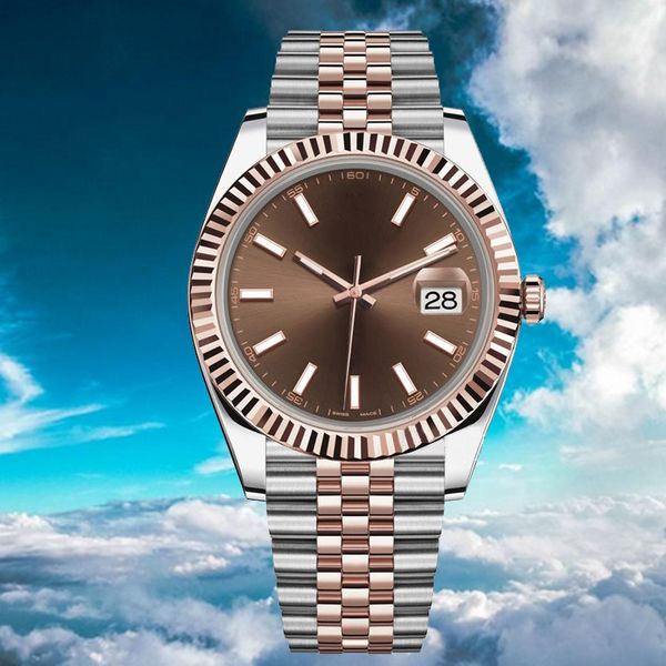 mens/womens watches automatic mechanical movement 28/31mm 36/41mm watch 904l stainless steel sapphire glass super luminous wristwatches mont, Slivery;brown
mens/womens watches automatic mechanical movement 28/31mm 36/41mm watch 904l stainless steel sapphire glass super luminous wristwatches mont, Slivery;brown