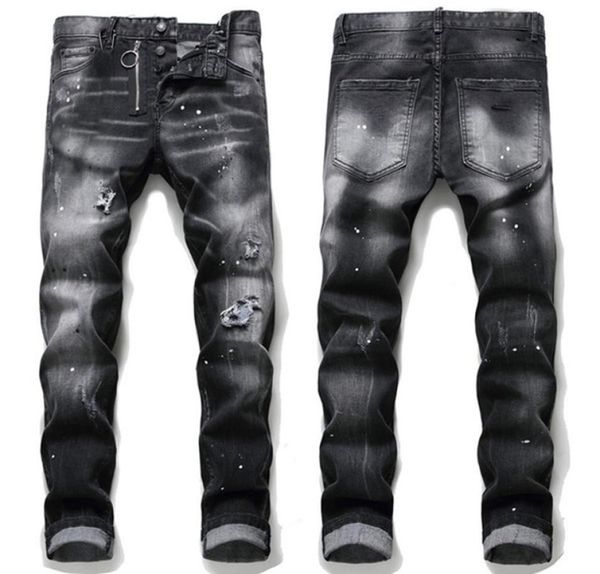 mens rips stretch black jeans fashion slim fit washed motocycle denim pants panelled hip hop trousers a154253676, Blue
mens rips stretch black jeans fashion slim fit washed motocycle denim pants panelled hip hop trousers a154253676, Blue