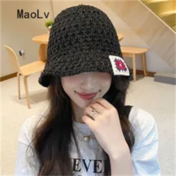 ins colorful straw hats for women summer anti-uv straw weaving sunshade sunscreen bucket hat seaside vacation beach sun caps a263, White;black
ins colorful straw hats for women summer anti-uv straw weaving sunshade sunscreen bucket hat seaside vacation beach sun caps a263, White;black