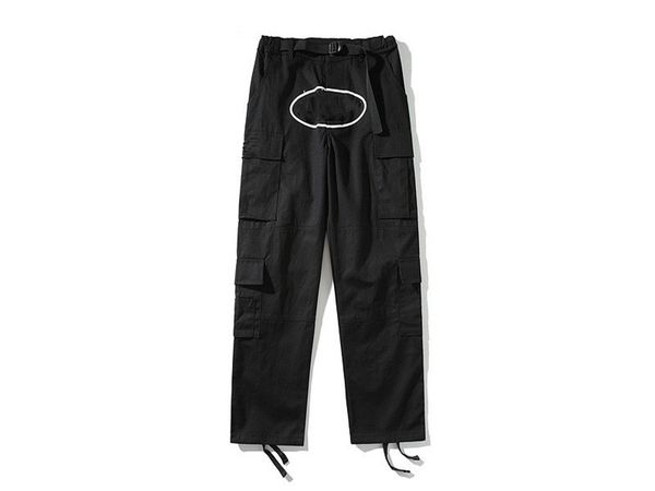 men's pants summer winter mens streetwear hip hop printed trousers military multi-pockets straight loose overalls suport, Black 
men's pants summer winter mens streetwear hip hop printed trousers military multi-pockets straight loose overalls suport, Black