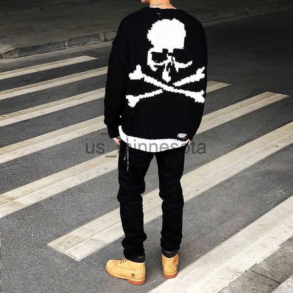 men's sweaters thick heavy mastermind world sweater men women 11 skull digital print mastermind japan pullover sweater j230721, White;black
men's sweaters thick heavy mastermind world sweater men women 11 skull digital print mastermind japan pullover sweater j230721, White;black