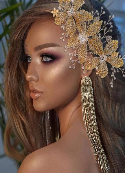 luxury golden wedding alloy flower headband bridal headpiece rhinestone wedding hair accessories ornaments crown tiara for women g2526930, Silver
luxury golden wedding alloy flower headband bridal headpiece rhinestone wedding hair accessories ornaments crown tiara for women g2526930, Silver