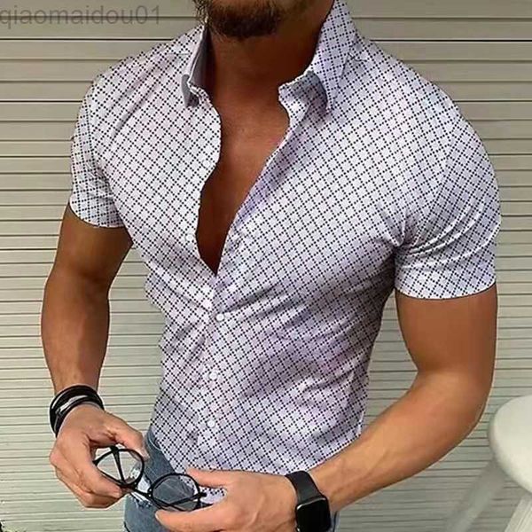 men's casual shirts 2023 new diamond printing shirts men fashion turn-down collar buttoned shirt men summer casual shorts sleeve cardig, White;black
men's casual shirts 2023 new diamond printing shirts men fashion turn-down collar buttoned shirt men summer casual shorts sleeve cardig, White;black