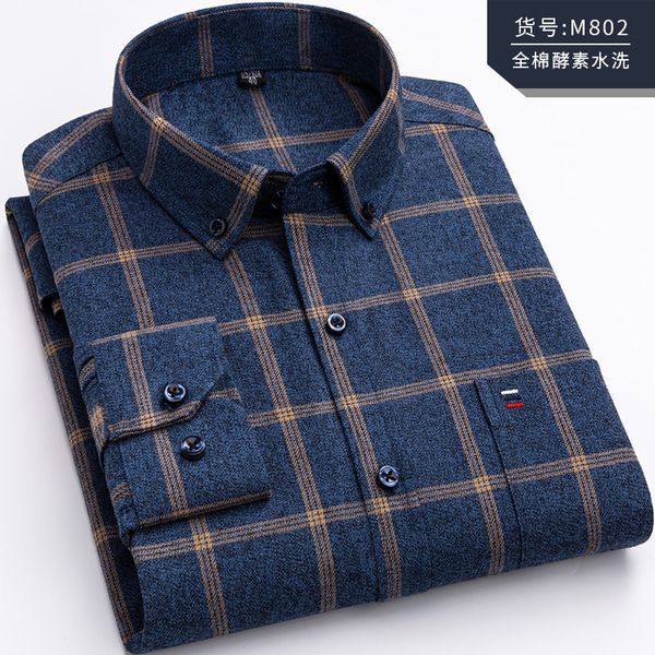 men's casual shirts long sleeve shirt men 100 pure cotton 7xl plaid business slim fit korean clothes oversized button up 230720, White;black
men's casual shirts long sleeve shirt men 100 pure cotton 7xl plaid business slim fit korean clothes oversized button up 230720, White;black
