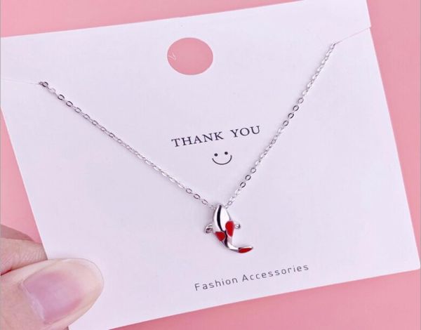 925 sterling silver koi fish pendant necklace silver clavicle chain for women girls choker necklaces5144358
925 sterling silver koi fish pendant necklace silver clavicle chain for women girls choker necklaces5144358
