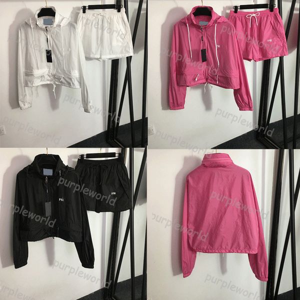 designer womens trench coat spring summer letter print hooded fashion sports climbing casual thin trench jacket long sleeve shorts two piece, Gray
designer womens trench coat spring summer letter print hooded fashion sports climbing casual thin trench jacket long sleeve shorts two piece, Gray