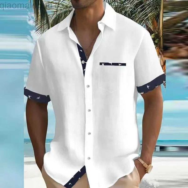 men's casual shirts fashion summer cotton linen shirts for men casual short sleeved shirts blouses patchwork color turn-down collar mal, White;black
men's casual shirts fashion summer cotton linen shirts for men casual short sleeved shirts blouses patchwork color turn-down collar mal, White;black