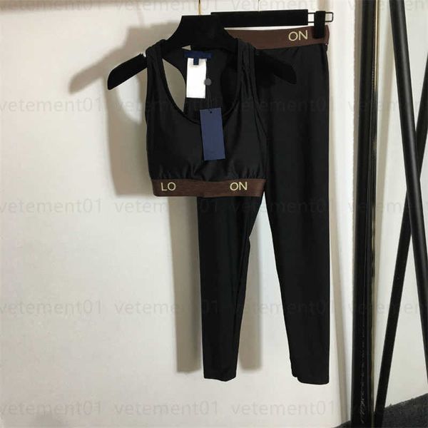 summer tanks leggings two piece set woman letter webbing waist cincher tank slim stretch bottoms long pants lady designer tracksuit
summer tanks leggings two piece set woman letter webbing waist cincher tank slim stretch bottoms long pants lady designer tracksuit