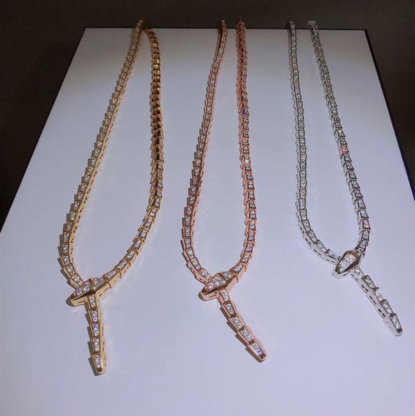 2020brand s925 silver-plated -shaped necklace zircon set elegant classic design python neck chain prom fashion women's necklace2159582
2020brand s925 silver-plated -shaped necklace zircon set elegant classic design python neck chain prom fashion women's necklace2159582