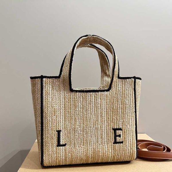 le summer straw designer handbags shoulder bag fashion tote bags totes women luxury beach bag lady woven basket bags purse 230505
le summer straw designer handbags shoulder bag fashion tote bags totes women luxury beach bag lady woven basket bags purse 230505