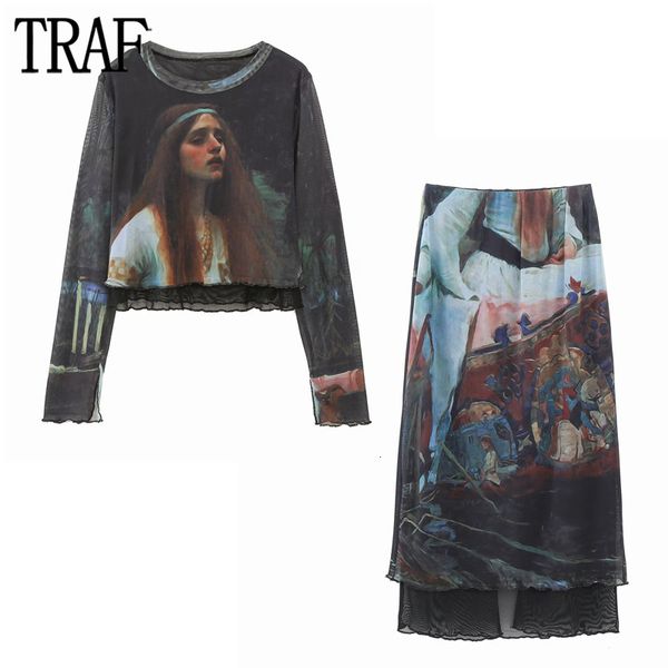 skirts traf print tulle skirt woman high waist long women vintage midi for summer 2023 mesh evening sets 230720, Black
skirts traf print tulle skirt woman high waist long women vintage midi for summer 2023 mesh evening sets 230720, Black