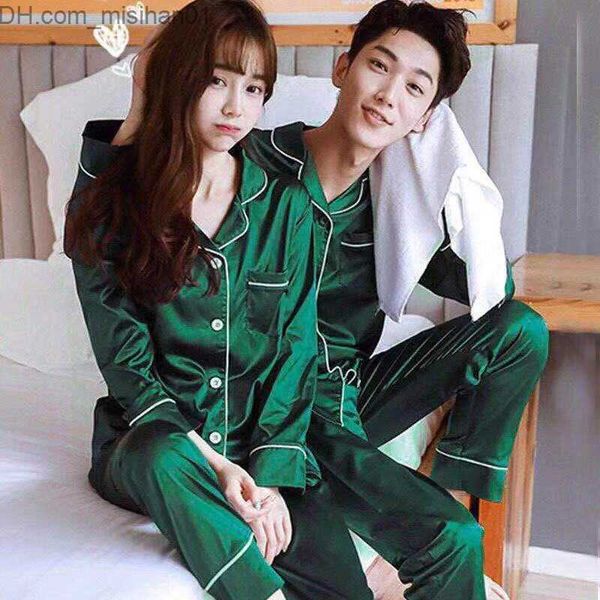 men's sleepwear sleepwear couple silk satin solid color sleepwear set long button down sleepwear plus size home clothing sleepwear wome, Black;brown
men's sleepwear sleepwear couple silk satin solid color sleepwear set long button down sleepwear plus size home clothing sleepwear wome, Black;brown