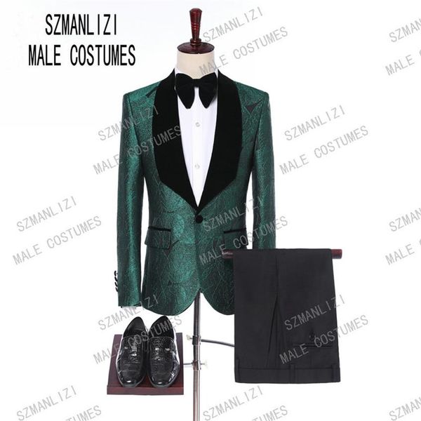 men suits with pants 2019 italian tuxedo slim velvet lapel green leaves formal groom wedding prom party suits man blazer269n, Black;gray
men suits with pants 2019 italian tuxedo slim velvet lapel green leaves formal groom wedding prom party suits man blazer269n, Black;gray