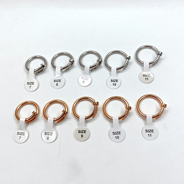 designer ring nail ring designer jewelry ring midi titanium steel alloy gold-plated 925 sterling ring men diamond rings for women clover rin, Silver
designer ring nail ring designer jewelry ring midi titanium steel alloy gold-plated 925 sterling ring men diamond rings for women clover rin, Silver
